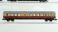 Minitrix N Konvolut Personenwagen 1.Kl.,  Speisewagen TEE DB, DRG