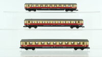 Fleischmann N Konvolut Personenwagen TEE 3 x Abteilwagen...