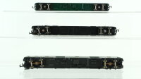 Fleischmann N Konvolut Personenwagen Abteilwagen 2.Kl., Silberling 2.Kl., Gepäckwagen SNCF, DB (1 Kupplung fehlt)