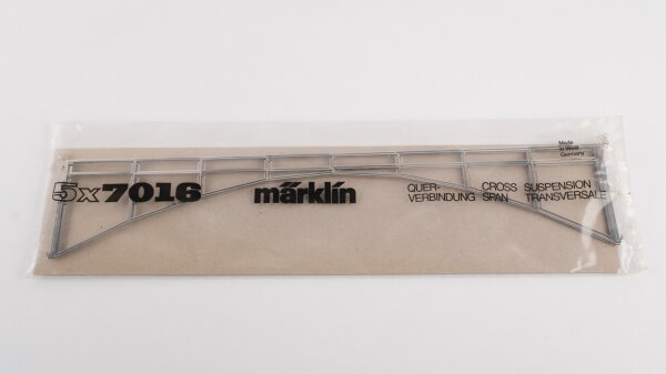 Märklin H0 7016 5x Oberleitung Fahrdraht Querverbindung