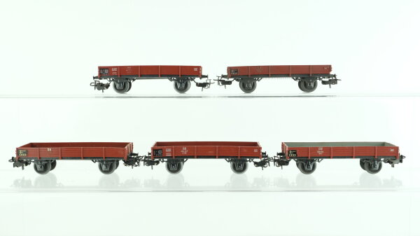 Märklin H0 Konvolut Niederbordwagen DB