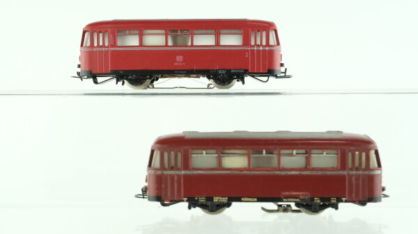 Märklin H0 Konvolut Beiwagen für Schienenbus mit Beleuchtung DB