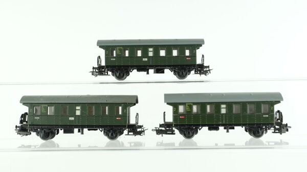 Märklin H0 Konvolut Personenwagen 2.Kl. Blech Länderbahn