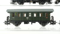 Märklin H0 Konvolut Personenwagen 2.Kl. Packwagen "3294" Blech Länderbahn