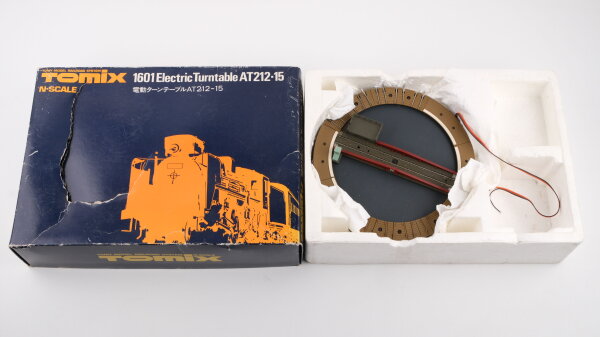 Tomix N 1601 Elektrische Drehscheibe Electric Turntable AT212-15 (ohne Steuergerät)
