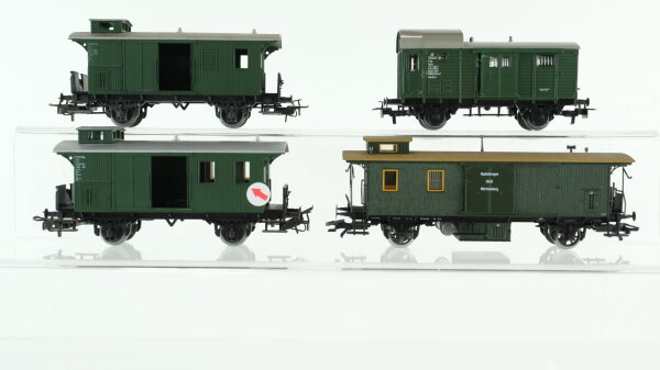Märklin H0 Konvolut Packwagen Länderbahn/DB