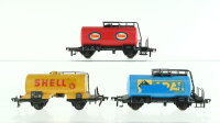 Fleischmann H0 Konvolut Kesselwagen "Aral Shell...