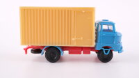 VEB H0 5457963/536/00127 Berlinplast LKW W50 mit Koffer