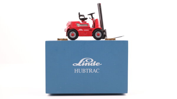 Schuco Linde Hubtrac Gabelstapler in Holzbox (1:25)