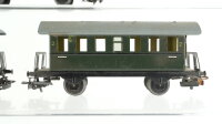 Märklin H0 Konvolut Personenwagen 2.Kl. grün Blech Länderbahn