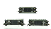 Märklin H0 Konvolut Personenwagen 2.Kl. grün Blech Länderbahn