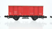 Minitrix/Modellbahn Union N Konvolut Gedeckter Güterwagen Hilfszug-Werkstattwagen Hilfszug-Feuerlöschwagen Niederbordwagen Hochbordwagen DB/u.a.