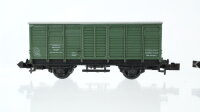 Minitrix/Modellbahn Union N Konvolut Gedeckter Güterwagen Hilfszug-Werkstattwagen Hilfszug-Feuerlöschwagen Niederbordwagen Hochbordwagen DB/u.a.
