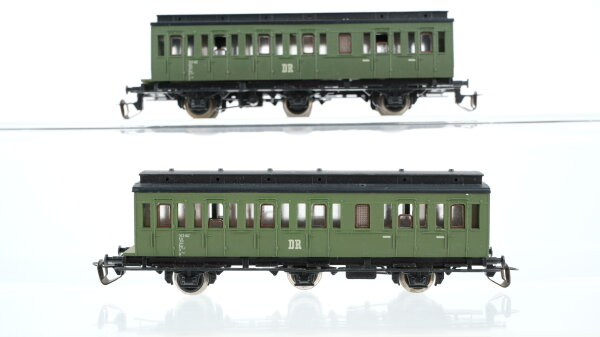 Unbekannt TT Konvolut Abteilwagen 3-achsig DR
