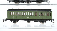 Unbekannt TT Konvolut Abteilwagen 3-achsig DR