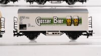Märklin H0 Konvolut Kühlwagen "Tuborg Faxe Valio-Finland 125 J. Märklin Gösser Bahn" DSB/NSCB/ÖBB/u.a.