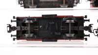 Märklin H0 Konvolut Gedeckter Güterwagen "Stückgut" Hochbordwagen Niederbordwagen Niederbordwagen mit Holzladung DB/DR