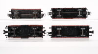 Märklin H0 Konvolut Gedeckter Güterwagen "Stückgut" Hochbordwagen Niederbordwagen Niederbordwagen mit Holzladung DB/DR