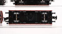 Märklin H0 Konvolut Gedeckter Güterwagen "Stückgut" Hochbordwagen Niederbordwagen Niederbordwagen mit Holzladung DB/DR