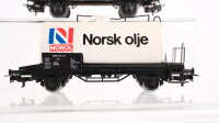 Märklin H0 Konvolut Hochbordwagen Kesselwagen "Norsk olje" Hochbordwagen Niederbordwagen DB/NS/NSB