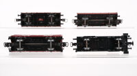 Märklin H0 Konvolut Hochbordwagen Kesselwagen "Norsk olje" Hochbordwagen Niederbordwagen DB/NS/NSB