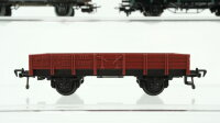 Märklin H0 Konvolut Kranschutzwagen Niederbordwagen Hochbordwagen mit Holz Niederbordwagen mit Holz Nierderboirdwagen 4-achsig DB