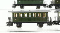 Märklin H0 Konvolut Personenwagen 2.Kl. Blech Länderbahn