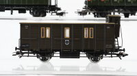 Märklin H0 Konvolut Personenwagen 2.Kl. Abteilwagen  2.Kl. Packwagen "4003" Packwagen mit Bremserhaus Länderbahn/K.P.E.V.