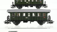 Märklin H0 Konvolut Personenwagen 2.Kl. Packwagen "4003" Länderbahn