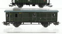 Märklin H0 Konvolut Personenwagen 2.Kl. Packwagen "4003" Länderbahn