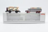Märklin H0 Röhrentransport und LKW Museumswagen...