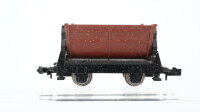 Arnold N Konvolut Güterwagen 4 x Kipplore braun...