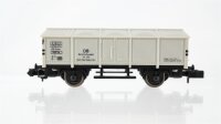Arnold N Konvolut Güterwagen 4 x Klappdeckelwagen "Bahnhofswagen Nürnberg" weiß DB