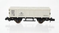 Arnold N Konvolut Güterwagen 4 x Klappdeckelwagen "Bahnhofswagen Nürnberg" weiß DB