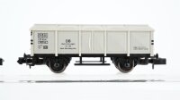 Arnold N Konvolut Güterwagen 4 x Klappdeckelwagen "Bahnhofswagen Nürnberg" weiß DB