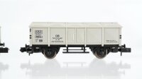 Arnold N Konvolut Güterwagen 4 x Klappdeckelwagen "Bahnhofswagen Nürnberg" weiß DB