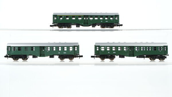 Arnold N Konvolut Personenwagen Umbauwagen 1./2.Kl., 2 x Umbauwagen 2.Kl. DB