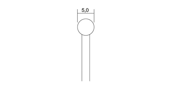 Proxxon 4528760 Hartmetall-Kugelfräser