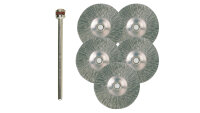 Proxxon 4528956 Radbürsten, Edelstahl