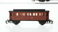 BTTB TT Konvolut Personenwagen 2 x Abteilwagen 1410, Abteilwagen 1114, Abteilwagen 1753, Abteilwagen 1652 Länderbahn