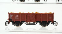 BTTB TT Konvolut Güterwagen Behältertragwagen mit Behälter, 3 x Hochbordwagen mit Ladung, Niederbordwagen, 2 x gedeckte Güterwagen DR, u.a.