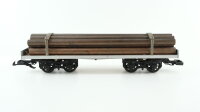 Eigenbau/LGB G Rohrtransportwagen-Set