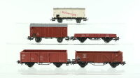 Märklin H0 Konvolut Güterwagen gedeckter...