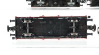 Märklin H0 Konvolut Güterwagen gedeckter Güterwagen, Kühlwagen, 2 x Hochbordwagen, Niederbordwagen DB