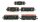Märklin H0 Konvolut Güterwagen gedeckter Güterwagen, Kühlwagen, 2 x Hochbordwagen, Niederbordwagen DB