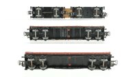 Märklin H0 Konvolut Güterwagen 2 x Drehschemelwagen Blech mit Ladung, 2 x Niederbordwagen 4-achsig lang DB, u.a.