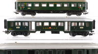 Märklin H0 Komvolut Personenwagen Reisezugwagen 346/1 Blech, Reisezugwagen 348/1 Blech mit Schiebetür, Gepäckwagen 348/4 Blech mit Schiebetüren SBB-CFF, u.a.