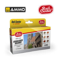 AMMO 4601034 Deutsche Ziegelstein-Bauten, Farb-Set