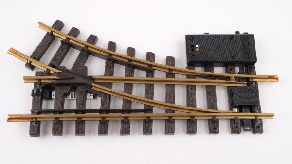 LGB G 1200/12000, 1201/10 Weiche rechts R1 30 Grad mit elektrischem Antrieb (1201/10)