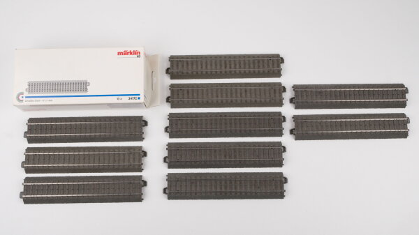 Märklin H0 24172 Gerades Gleis 171,7 mm 10 Stück (in OVP)